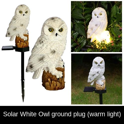 Owl Solar LED Light, Garden Solar Light Outdoor Decor, LED Light for Garden, Patio, Yard, Lawn, Walkway Decoration