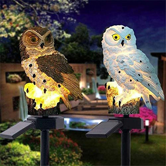 Owl Solar LED Light, Garden Solar Light Outdoor Decor, LED Light for Garden, Patio, Yard, Lawn, Walkway Decoration